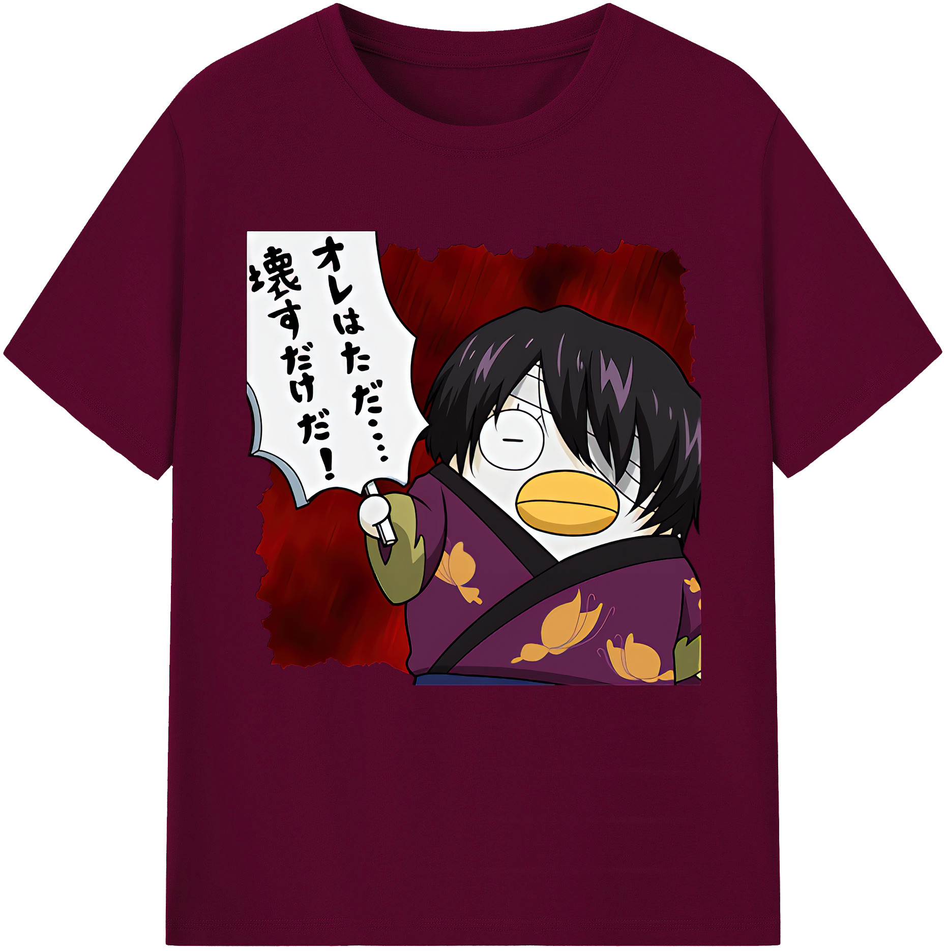 （画像用） ぎんたま 坂田銀時（さかたぎんとき） 神楽 志村新八（しむら しんぱち） GINTAMA Sakata Gintoki Kagura Shimura Shinpachi レディースカジュアルプリントTシャツ（綿100％）